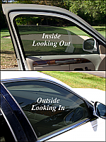 Hybrid auto window film